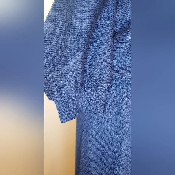 Vintage Navy Women's Sweater And Skirt - Picture 8 of 10